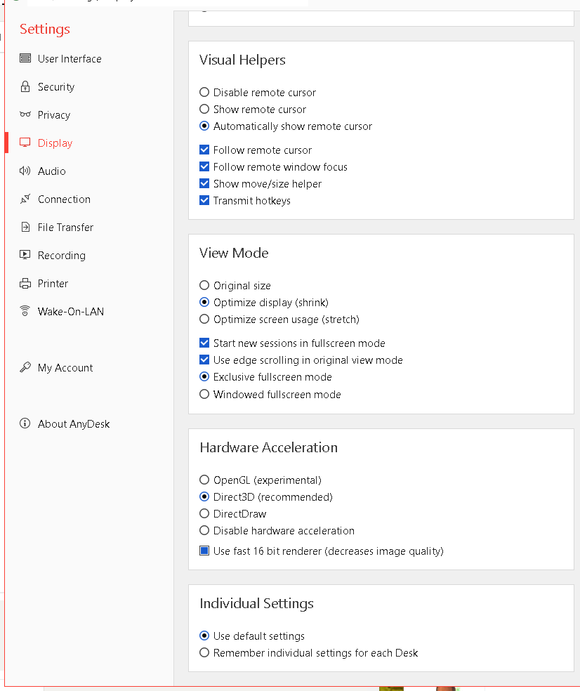 remote access with 7