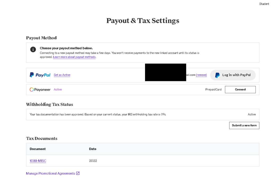 udemy settings for 1