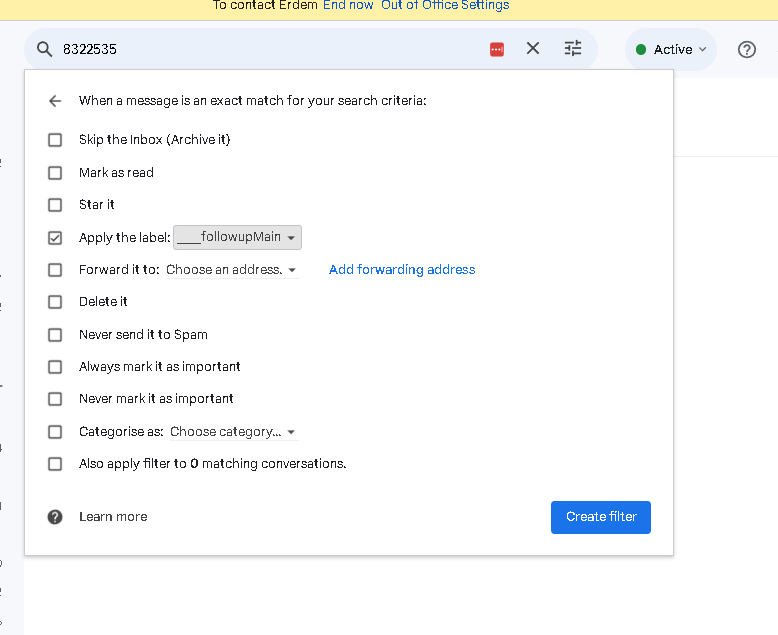 udemy settings for 16