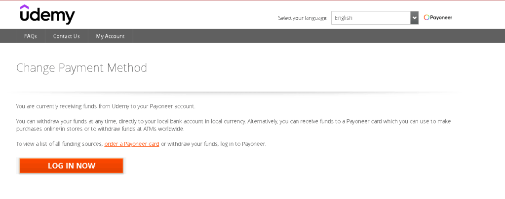 udemy settings for 2