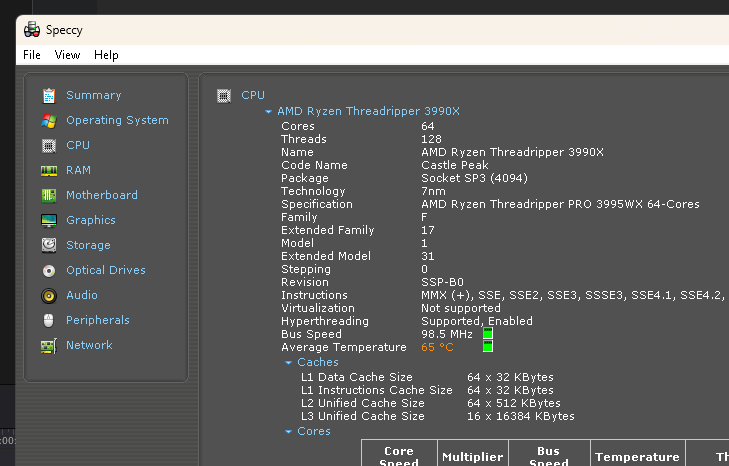 another hardware error 65