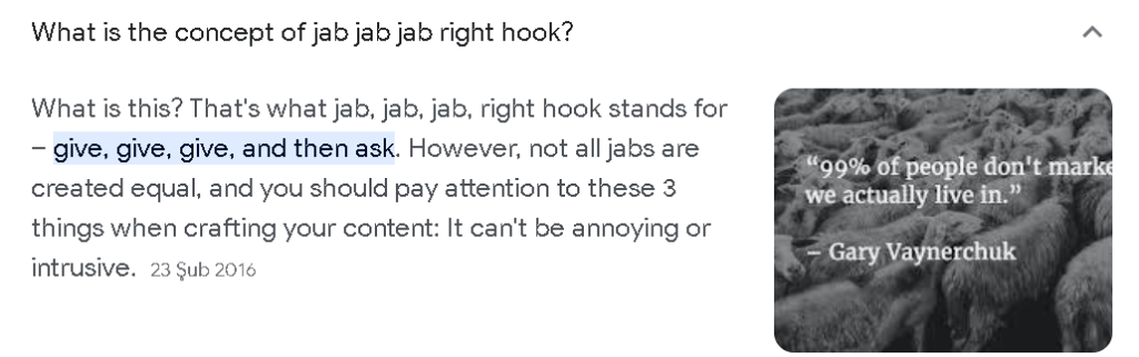 jab jab and 1