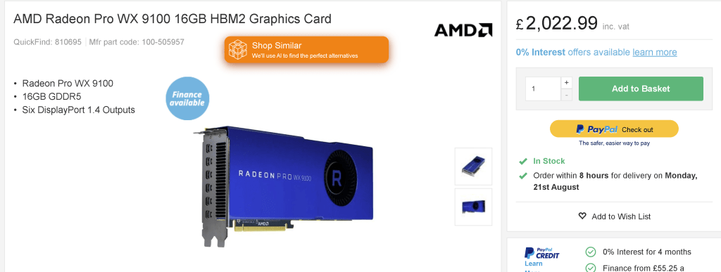 gpu with 6 1