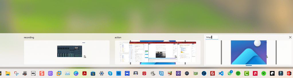 virtual desktops and 1
