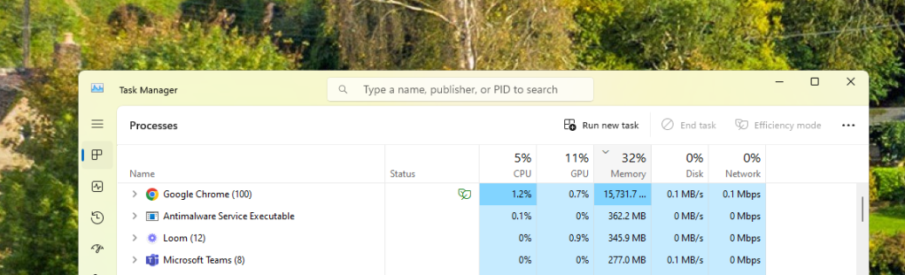 virtual desktops and 7