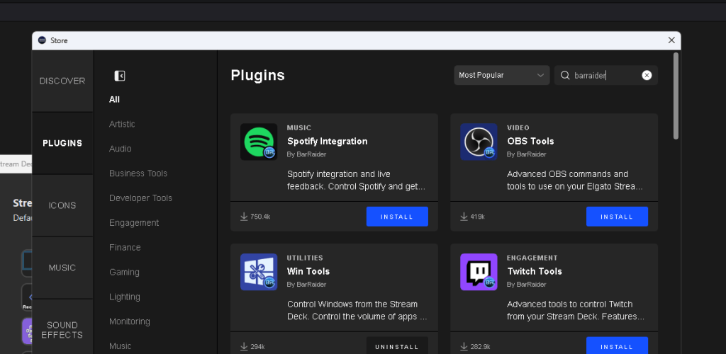 elgato plugin errors 2