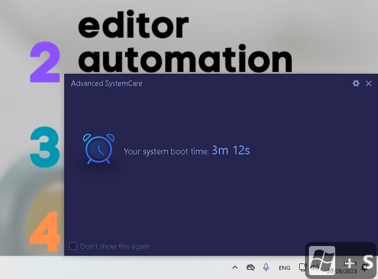 optimize workstation startup 45