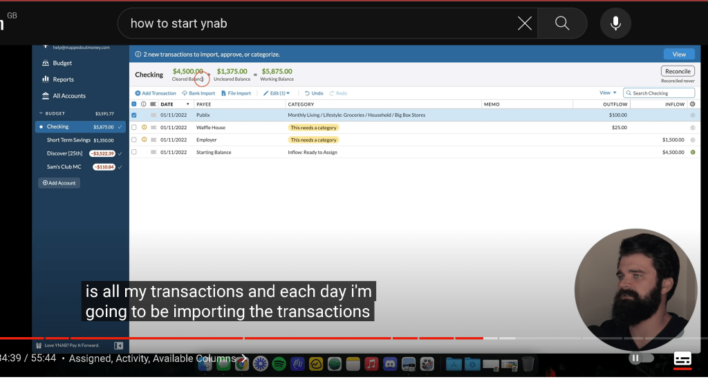 ynab journey 9