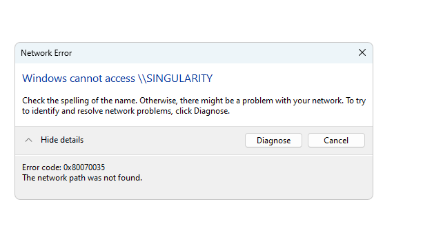 smb error 14