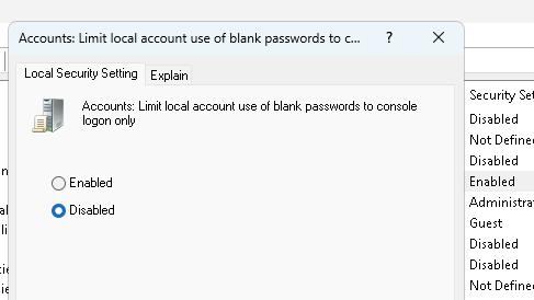 smb error 18
