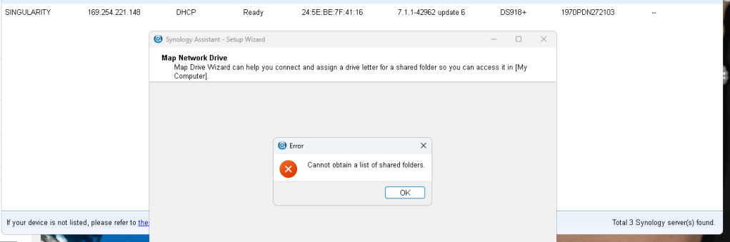 smb error 2