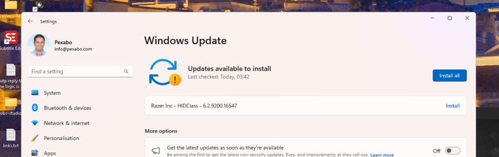 new updates for 6