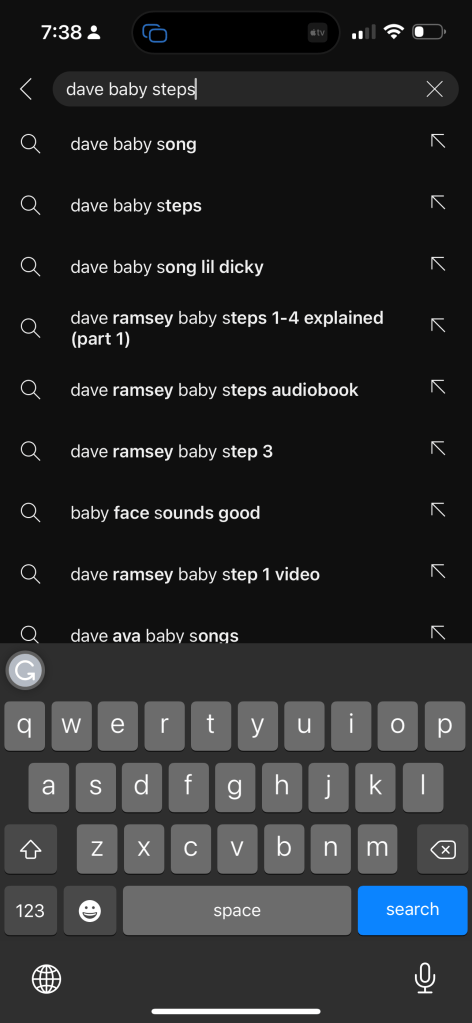 dave ramsey selling 1