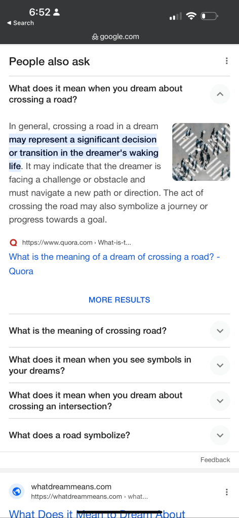 dream symbols 19