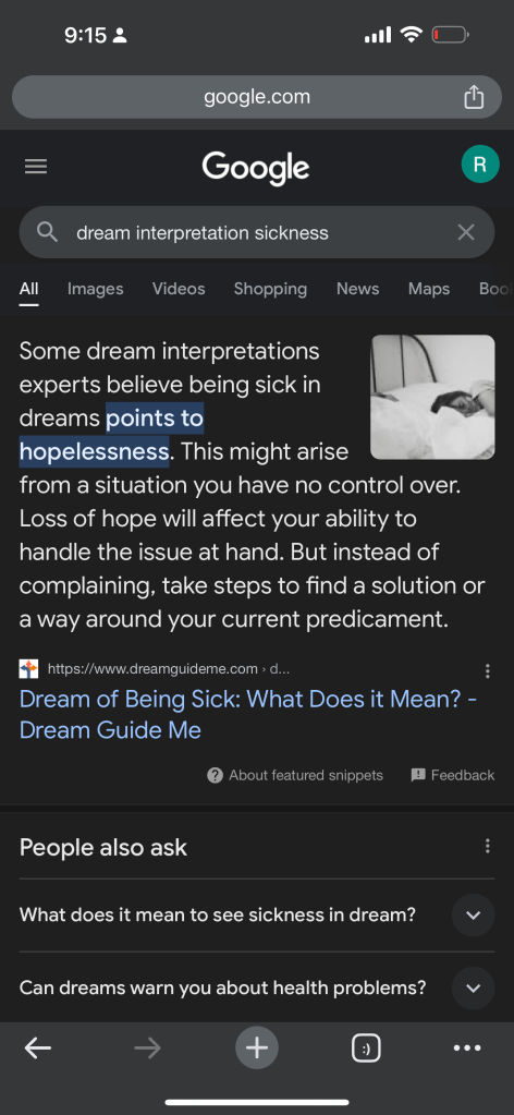 dream symbols 24