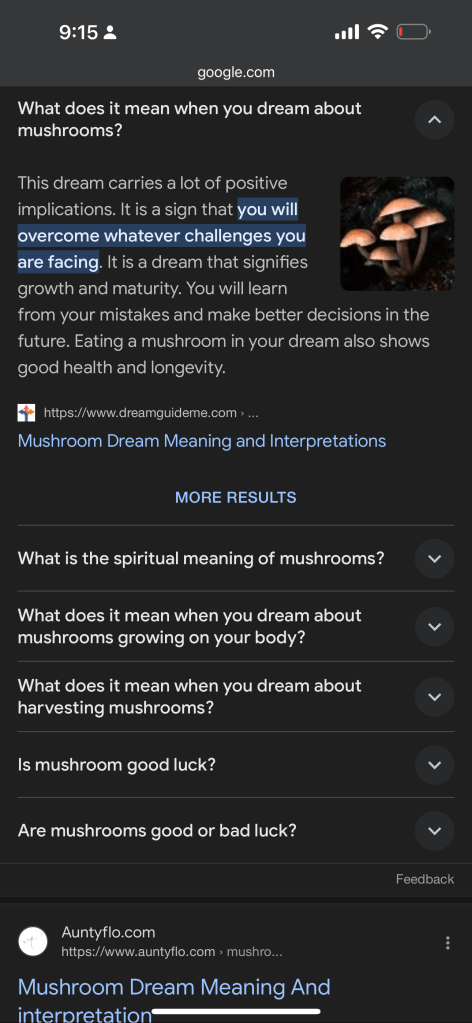 dream symbols 25