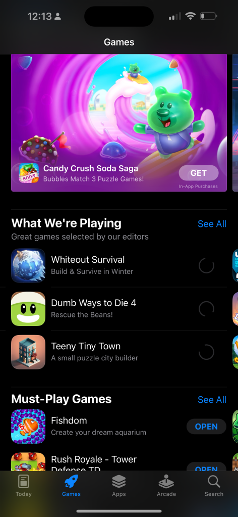 install all games 1