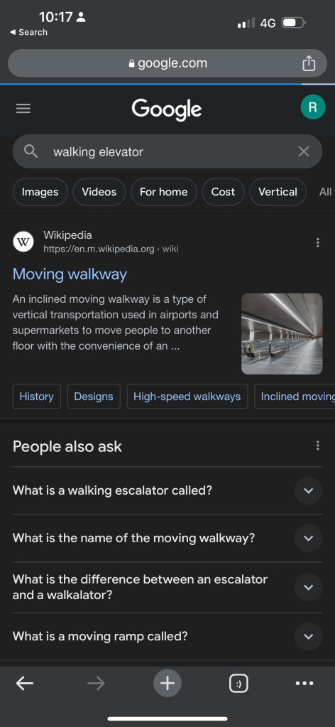escalator gt elevator 3