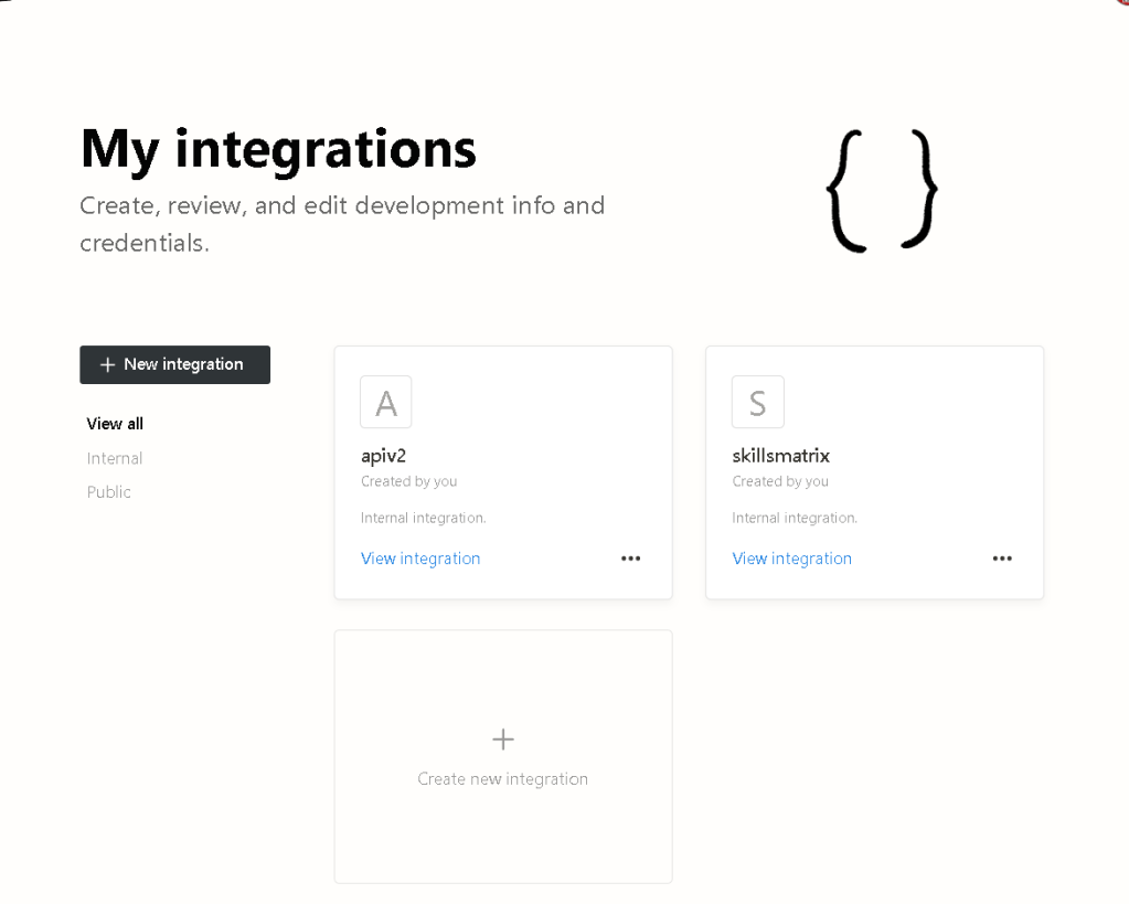 maybe notion api 10