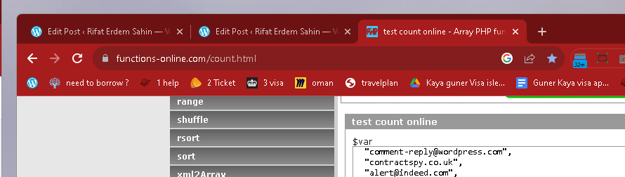 online array checker 2