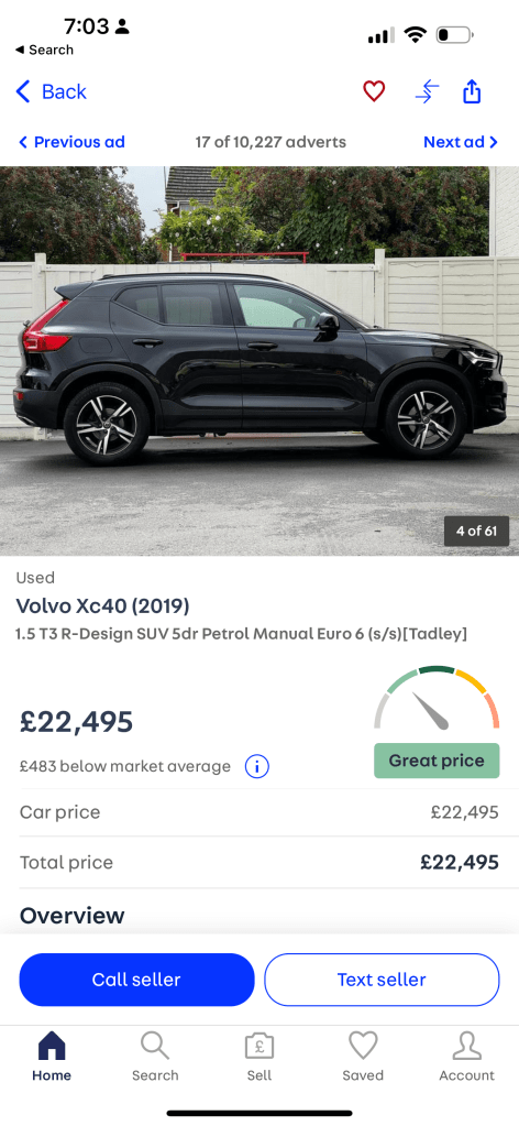 spending on cars 1