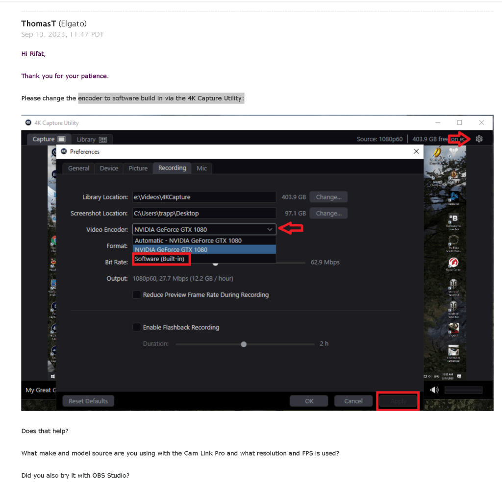 video encoders by 1