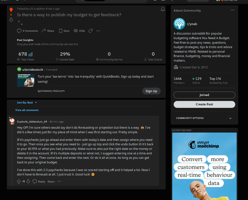 ynab on reality 3