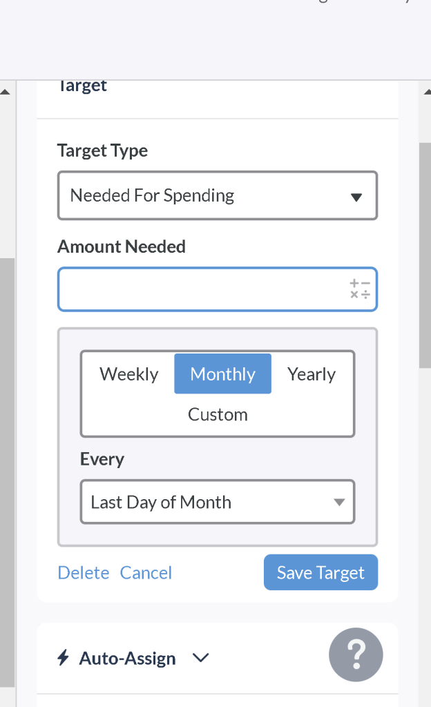 ynab settings for 2