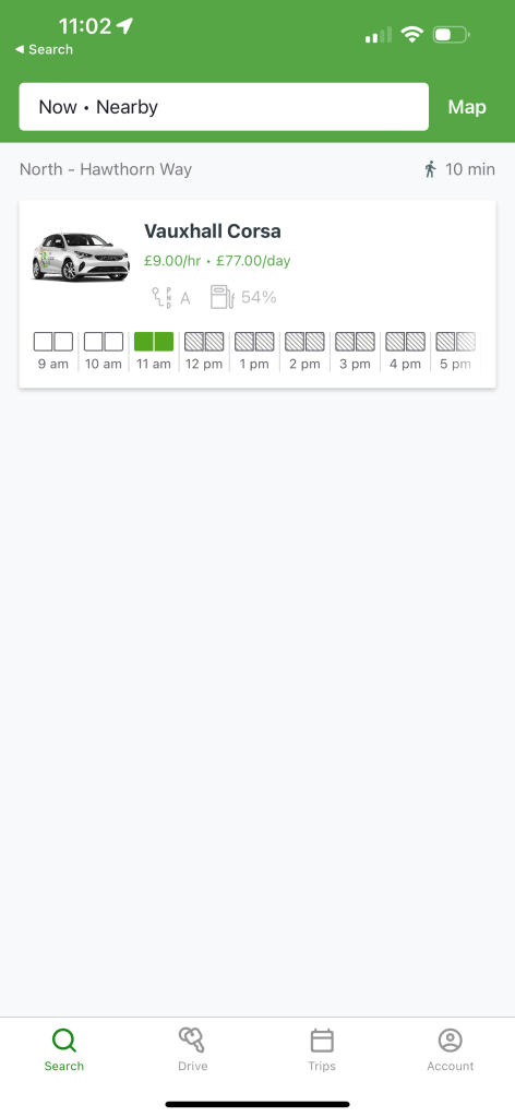 zipcar availability limited 1