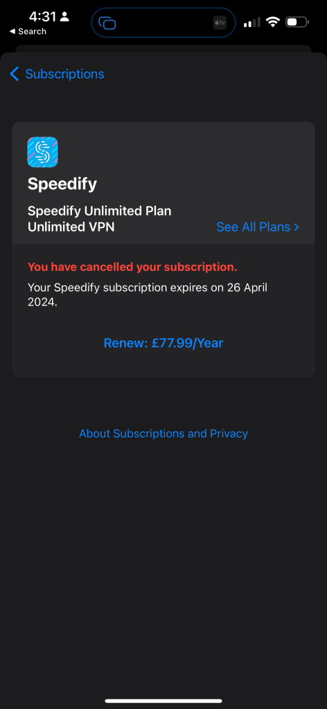 cancel all apple 2