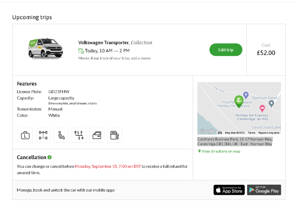 zip car van 3