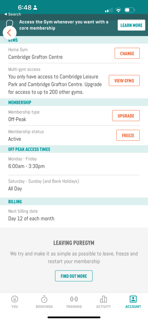 puregym journey 10