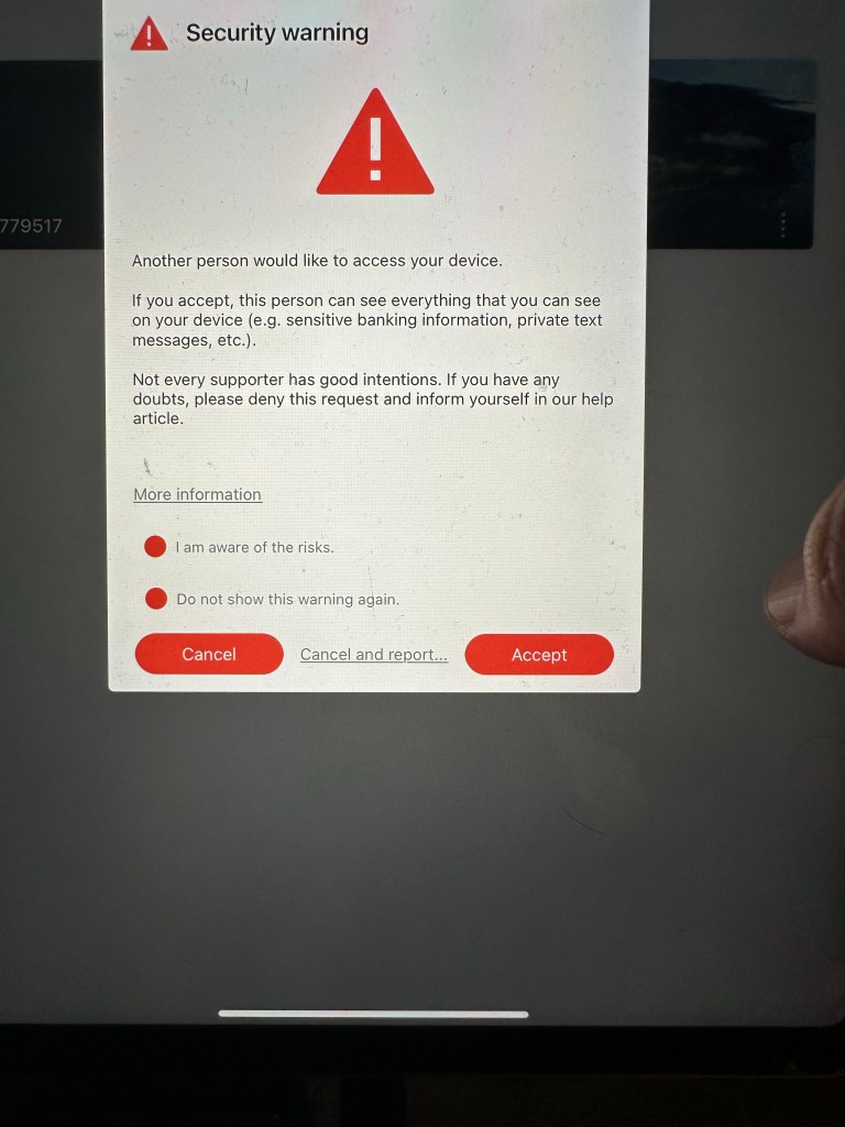 remote access issues 23