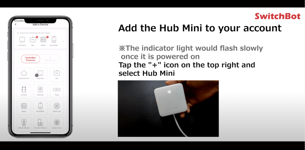 switchbot hub setup 1