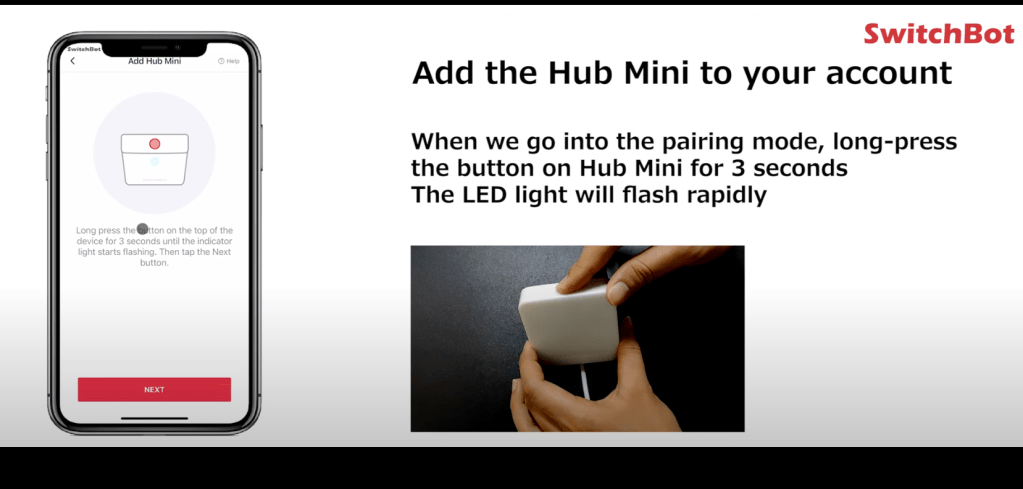 switchbot hub setup 2