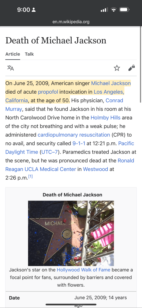 micheal 50 not 6
