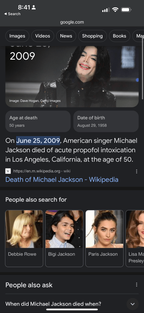 micheal 50 not 8