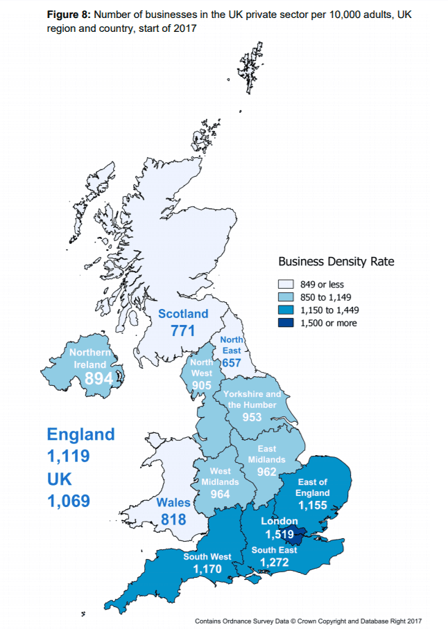 business density rate 1