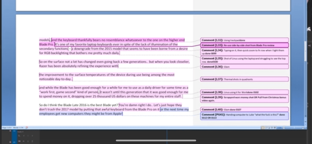 similar script comment 1