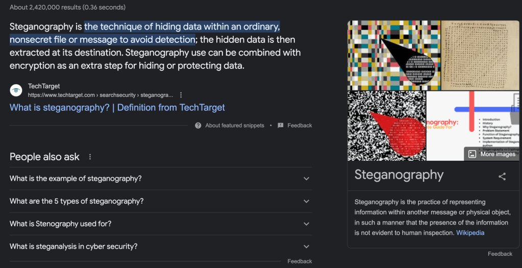 steganography 1