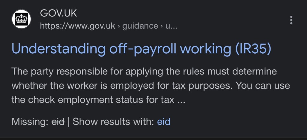 ir35 government definition 5