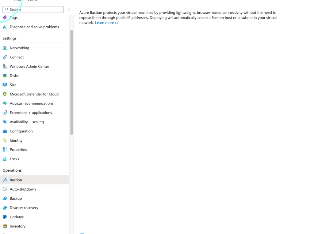 bastion access issue 1