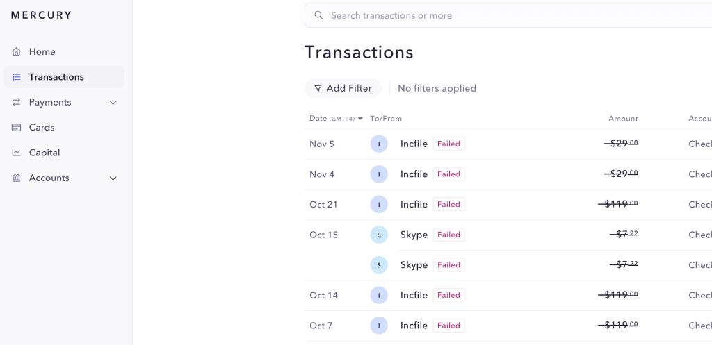 international payments catched 1