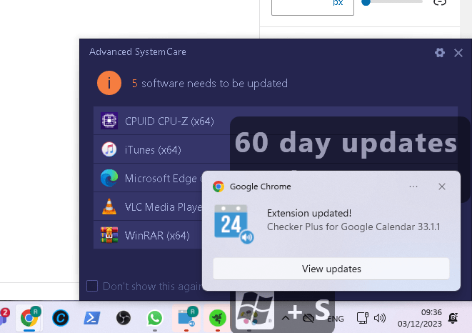 60 day updates 2