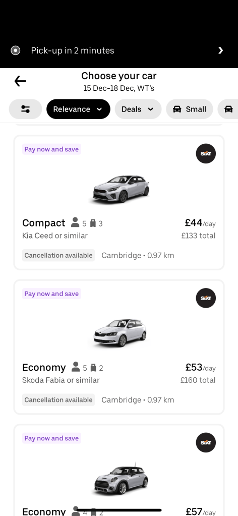 uber hires vs 4