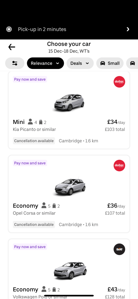 uber hires vs 5
