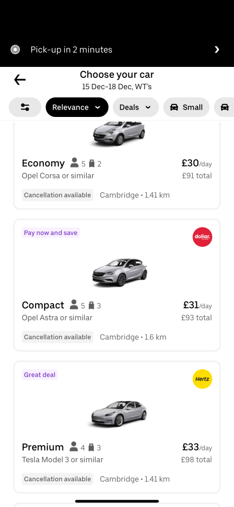 uber hires vs 6