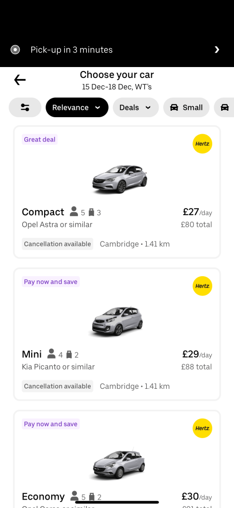 uber hires vs 7