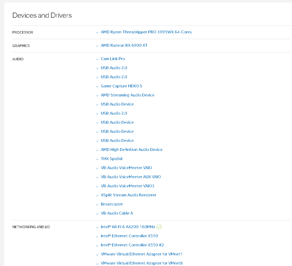 intel updates and 3