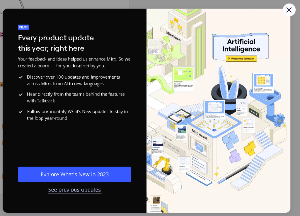 miro updates and 1
